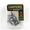 Вертлюг тройной с клипсой Carpking CK9215-0708 #7X8 (5шт в упак)