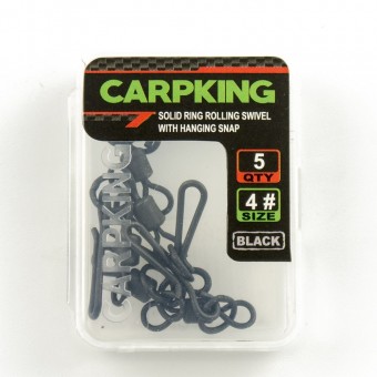 Вертлюг с быстросъемом через кольцом Carpking CK9210-04 #4 (5шт в упак)