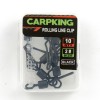 Вертлюг с зажимной клипсой Carpking CK9259-02 #2 (10шт в упак)