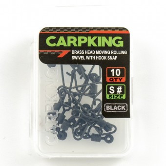 Фидерный скользящий вертлюг Carpking CK9298-S #S Латунь (10шт. в упак.)