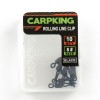 Вертлюг с зажимной клипсой Carpking CK9259-08 #8 (10шт в упак)